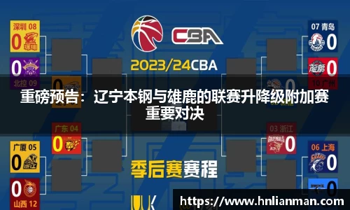 重磅预告：辽宁本钢与雄鹿的联赛升降级附加赛重要对决